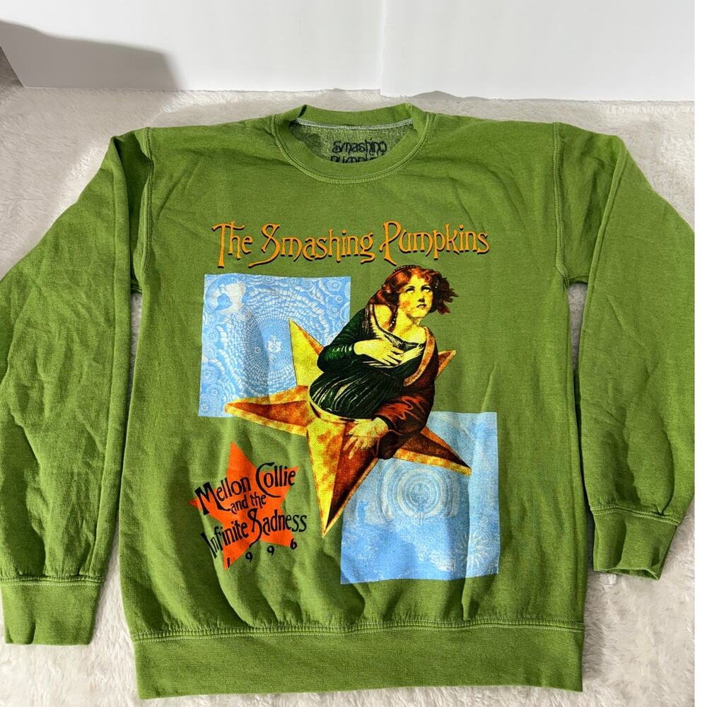 Green Graphic Sweatshirt